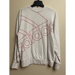 Adidas Oversized Logo Crewneck Sweatshirt Size M